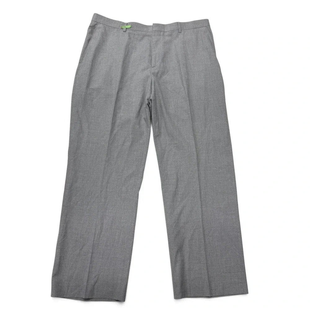 Banana Republic Mens Tailored Fit Suit 46R 38x30 Light Heather Grey 2 Piece Set